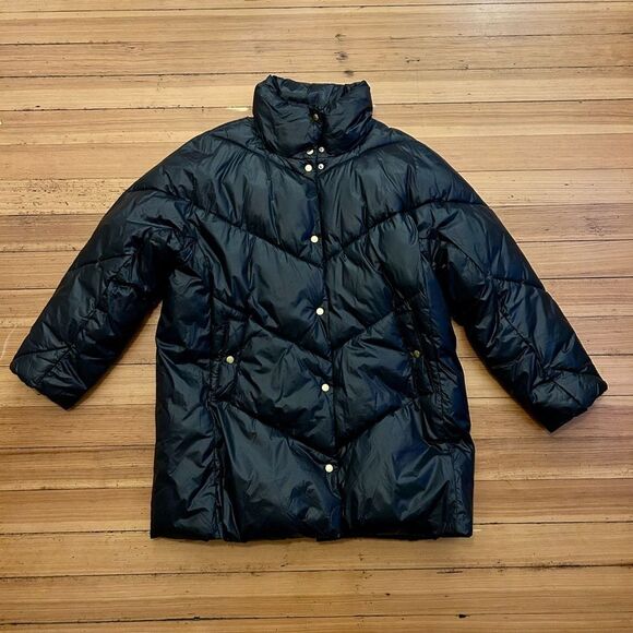 J. Crew Villa Puffer Coat with PrimaLoft. Size L. - Picture 3 of 15